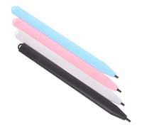 Lurrose Juego de 4 Lápices Ópticos para Tableta de Dibujo Digital, Bolígrafos Rollerball Compatibles Pantalla LCD, Colores, para Niños y Uso Escolar