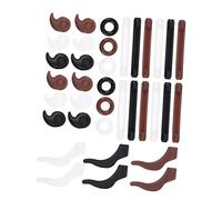 Lurrose Juego De Accesorios Para Gafas De 2 Uds Gafas De Sol Circulares