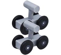 Lurrose Juguete Educativo de Entrenamiento para Loros Patines de Abs, 1 Par, Diseño Divertido para Mantenimiento de Salud y Juego Interactivo