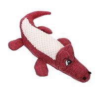 Lurrose Juguete para Perros Resistente de Felpa Forma Adorable y Sonido Chirriante, Mejora el Desarrollo Muscular Mandíbula, Adecuado para Masticar en Interiores