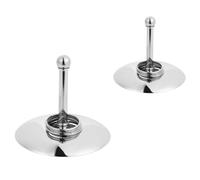 Lurrose Juguetes Divertidos para Loros de Metal Galvanizado, 2 Piezas para Entrenamiento y Actividad Física Diaria, Fáciles de Usar para Desarrollo de Inteligencia