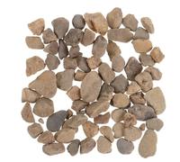 Lurrose Kit de 2 Paquetes de Bases de Roca, Rocas para maquetas de ferrocarril, 100 g de guijarros y Grava en Miniatura para maquetas de vías de Tren y micropaisajes (6 mm-12 mm).