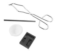 Lurrose Kit de Fundición de Lingotes con Molde de Resistente Altas Temperaturas para Joyería Soldadura y Manualidades Antorcha para Fundir y Plata para Proyectos Profesionales y Domésticos