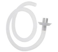 Lurrose Kit de manguera de drenaje para aire acondicionado de ventana, tubo de drenaje de condensado de vinilo flexible de 1,8 m con conector, accesorio de para unidades de aire acondicionado mini