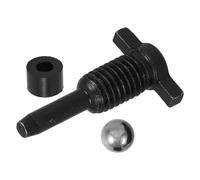 Lurrose Kit de Sello y Válvula de Retorno para Gato de Piso Hidráulico, Accesorios Tornillo de Ventilación y Bola de Acero, Repuestos para Reparación de Gatos Hidráulicos en Coches