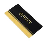 Lurrose Letrero de Oficina Acrílico Autoadhesivo Instalación y Limpieza para Decoración de Oficina y Identificación de