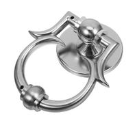 Lurrose Llamador De Puerta Europeo De Aleación De Zinc Aldaba De Seguridad Para Puerta Principal Diseño Sencillo y Vintage 1 Unidad Adecuado Para Decoración y Entrada Exterior