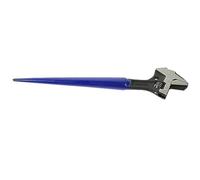 Lurrose Llave Ajustable Pesada Mandíbula Reversible y Cabeza de Martillo Llave Espiga de Apertura Ancha para Alineación de Pernos y Uso Duradero