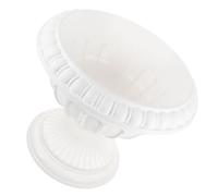 Lurrose Macetero Romano de Plástico Vintage para Bodas Jardinera Exterior Resistente y Decorativa para Porche Delantero Soporte Reutilizable para Plantas Artificiales y Naturales