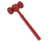 Lurrose Martillo de Juez para Disfraces Accesorio de Justicia para Fiesta de Cosplay para