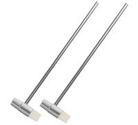 Lurrose Martillo Portátil de Metal Mini 170 Mm Juego de 2 Martillos Multifuncionales para Reparación de Relojes Compacto y Liviano para Bricolaje y Manualidades