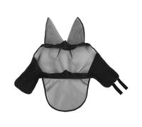 Lurrose Mascarilla para Caballo con Orejas, Cubierta de Malla Transpirable con UV, antimoscas para Caballos y Burros, Cobertura Completa y Cómoda para Uso al Aire Libre