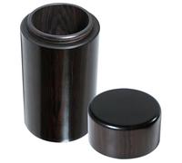 Lurrose Mini Urna para Cenizas Pequeñas de Madera de Palisandro, Caja Decorativa Conmemorativa Portátil 1.5 X 3 Pulgadas, Recipiente Resistente Humedad para Recuerdo Funerario y