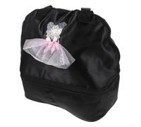 Lurrose Mochila de Ballet para Niñas Pequeñas en Nylon y Poliéster, con Compartimentos Múltiples y Correa Ajustable, Resistente al Clima para Prácticas de Baile y Uso Escolar