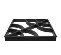Lurrose Molde de Plástico para Baldosas de Cemento Reutilizable 40X40X4 CM Molde para Adoquines de Hormigón Adecuado para Caminos Patios y Jardinería Exterior