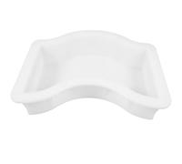 Lurrose Moldes para Adoquines de Hormigón, Moldes de Pavimento para Caminos, Pp, Blanco, para Senderos de Jardín y Proyectos de Paisajismo, Fácil de Usar, Aplicación Versátil