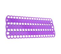 Lurrose Organizador de Hilo de Bordar Fácil de Usar 3piezas de Plástico Diseño Multihuecos para Almacenamiento y Costura de Punto de Cruz