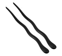 Lurrose Palillos de Madera para El Pelo: 2 Piezas de Palitos Chinos para El Pelo - Palillos de Madera - Horquillas Decorativas para Mujer