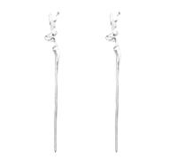 Lurrose Palillos de pelo chinos de metal, pinzas de pelo chinas, accesorios para el cabello, horquillas de metal para bollos, palos de pelo vintage para mujeres, fiesta diaria