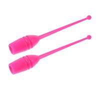 Lurrose Palos de Calistenia Artística de Plástico, 2 Piezas, Accesorios Seguros para Rutina de Baile y Entrenamiento Fitness