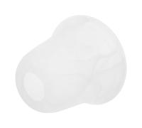 Lurrose Pantalla de Lámpara de Vidrio para Techo E27, Tulipa de Cristal Transparente para Lámpara Colgante, Repuesto Resistente y Práctica para Iluminación de Hogar y Cocina