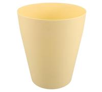 Lurrose Papelera de Plástico Moderna Grande para Cocina y Baño Diseño Compacto Ahorra Espacio Resistente y Fácil de Limpiar Cubo Basura Multiusos para Hogar Dormitorio Oficina