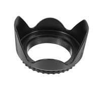 Lurrose Parasol para Lente DSLR de 52 Mm Compatible Olympus, Material Abs Plástico Negro, Protege contra Reflejos y Golpes para Fotografía Profesional