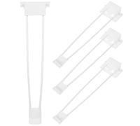 Lurrose Patas de Mesa de Metal Plegables 30 Cm Juego de 4 Piezas Soporte de Hierro para Muebles Escritorio y Mesa de Centro Uso en Exterior E Interior