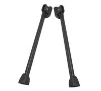 Lurrose Patas de Mesa Plegables de Hierro 450mm, Soporte Desmontable Antideslizante para Escritorio, Muebles de Oficina y Comedor, 2 Piezas para Uso Portátil y Ahorro de Espacio