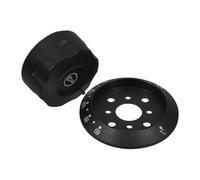 Lurrose Perilla de Control Giratoria para Horno, Interruptor de Temperatura 60-200, Plástico Duradero, Repuesto para Estufa, Freidora y Calentador de Agua, Accesorios para Cocina