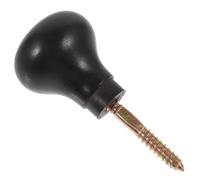 Lurrose Piezas De Reemplazo De Bastones De Reemplazo De Bastón Mango De Bastón De Escalada Perillas De Bastón Cabezal De Repuesto para Bastón Tornillo Palo Hecho a Mano De Madera