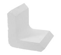 Lurrose Pilar en forma de L de alta resistencia: Pieza para cobertizo de horno eléctrico - Soportes para horno de cerámica - Pieza de pilar blanco de 6 cm (2,4 pulgadas) para manualidades - Varilla