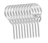 Lurrose Pin De Conexión para Tienda De Campaña De Fibra Resistente 10 Piezas Accesorio Ligero Compatible para Camping y Senderismo Exterior