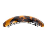 Lurrose Pinza para Moño Estampado de Leopardo, Clip de Garra Resorte, Horquilla Vintage para Mujer, Accesorio para Cabello Fino, Adecuado para Bodas y Uso Diario