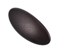 Lurrose Pinza Pelo de Madera de Sándalo Negra Extra Grande 10.5 Cm Resorte Antideslizante, Pasador Francés Ovalado Vintage para Cabello Grueso y Largo, Accesorio Cheongsam para Mujer