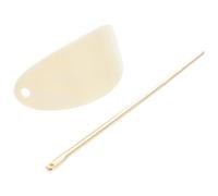 Lurrose Pinza Pelo Ovalada de Aleación de Zinc para Mujer, Diseño Francés Elegante y Sencillo, Fácil de Usar para Bodas y Banquetes