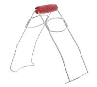 Lurrose Pinzas de Acero Inoxidable 304 Resistentes al Calor para Cocina Doméstica, Multiusos para Platos y Cuencos, Material Sintético Fácil de Usar en Hogar y Cocina