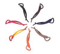 Lurrose Pinzas para Moño de Pelo Mate 7 Piezas, Clips Laterales para Sujetar Coleta Alta, Accesorios para Cabello Rizado y Fino, Colores Variados, Ligeros y Portátiles, para Uso Diario