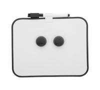 Lurrose Pizarra Blanca Magnética Pequeña para Niños 1 Unidad Marcador y Imanes Borrable Fácil Limpieza Uso Escolar y Hogar Creatividad Educativa