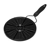 Lurrose Placa de difusor de Calor de Hierro Fundido para Estufa de Gas eléctrica Placa de inducción de Vidrio Difusor de Calor Cocina Adaptador de inducción Placa de Anillo