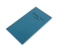 Lurrose Planificador Español Agenda con Mensual y Notepad de Escritorio para Organización Anual Resistente Color Azul Lago