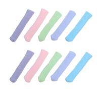 Lurrose Protector para Manija de Puerta Anticolisión de Poliéster, Funda Cálida y Suave para Puertas Interiores en Invierno, Pack de 10 Unidades Aplicables