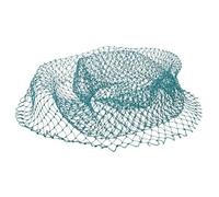 Lurrose Red de Pesca Verde de Nylon Malla de 1.5 Cm para Pesca en Lagos y Corrientes, Accesorio Que No Daña la Piel y Permite el Paso Rápido del Agua