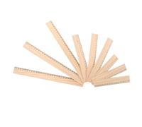 Lurrose Regla de Madera Práctica de 9 Piezas Paquete a Granel Reglas para Oficina Escuela Carpintería Duraderas Y Resistentes