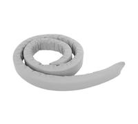 Lurrose Relleno de Huecos para Colchones Gris Tejido Cepillado, Tira Flexible Anti-caída, Amortiguador de Ruido para Camas Individuales y Queen, Protector para Espacios entre Cama y Pared