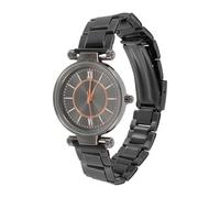 Lurrose Reloj de Pulsera para Mujer Estilo Sencillo Correa de Acero Inoxidable y Resistente, Adecuado para Actividades de Ocio en Interiores