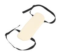 Lurrose Reposabrazos Portátil para Mesa de Masaje, Soporte Colgante de PU y Esponja, Color Beige Claro, Accesorio Práctico para Camilla de SPA y Cuidado Personal