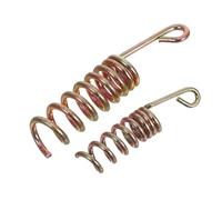 Lurrose Resorte de Gancho Articulado para Brazo y Mano de Maniquí, Piezas Flexibles de Hierro, 2 Unidades, Conexión para Muñecas, Accesorios para Fabricación y Reparación Artesanal