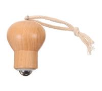 Lurrose Rodillo de Masaje Facial Forma de Bulbo Mini, Herramienta Cuidado Piel, Rodillo Hinchazón Facial y Ojos, Uso Doméstico para Relajación y Masaje Corporal, 1 Unidad