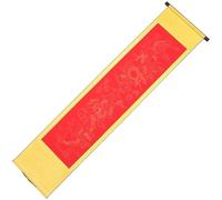 Lurrose Rollo de Pergamino Colgante en Papel Envejecido Rojo Tamaño 4 Pies Papel para Caligrafía China y Pintura Artística para Decoración del Hogar y Práctica de Caligrafía